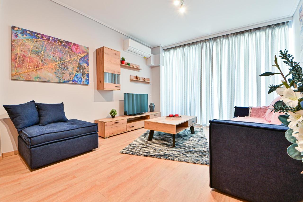 Beautiful New Apartment 5 Min From Piraeus Port Exterior photo